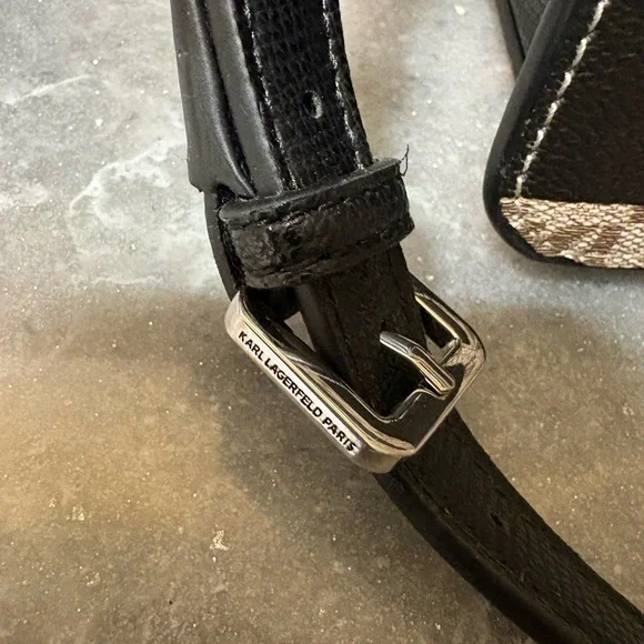 Karl Lagerfeld Paris Karl & Cat Crossbody Tote Bag Purse NWT - Picture 3 of 12